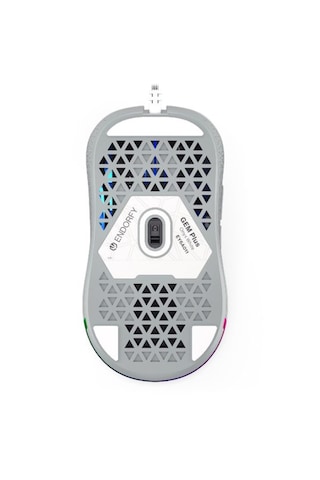 Endorfy Gem Plus Onyx White Argb Simetrik Gaming Mouse Ey6a011
