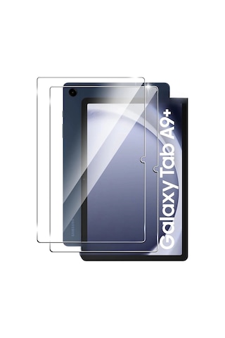 Samsung Uyumlu Galaxy Tab A9 Plus X210 Tablet Kılıfı Ekran Koruyucu Dokunmatik Kalem Seti Kılıf