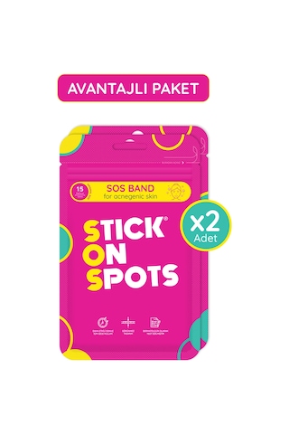 Stick On Spots Sos Sivilce Maskesi 2 x 15'li