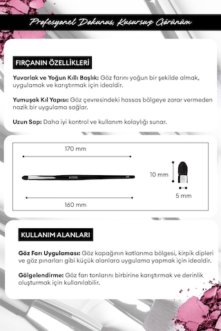 Kalem Fırça Cre'ars Pencil Brush 130