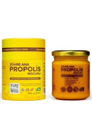 Zühre Ana Propolis Macunu Beta Glukan ve Ginseng Katkılı 2 x 240 ML