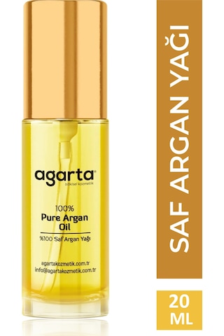 Agarta Doğal Argan Özlü Bakım Yağı 20 ML
