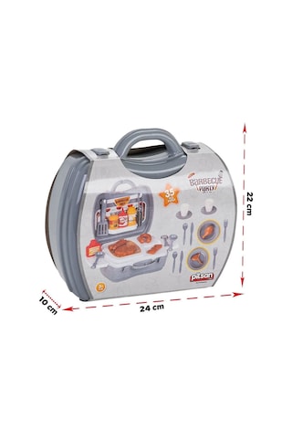 03 368 Pilsan Çantalı Barbekü Seti Çok Renkli