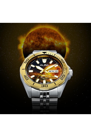 Alba Av3590x2 Erkek Saati Altın - Gri