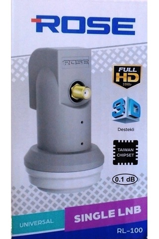 Rose RL-100 Full HD Universal Tekli LNB