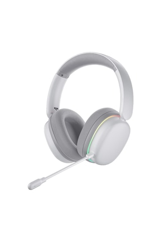 Aula G7 Pro Tri Mode Kablosuz Rgb Gaming Mikrofonlu Oyuncu Kulaklığı 7.1 Surround Ses 40mm Driver Düşük Gecikme E-spor Kulaklık Beyaz