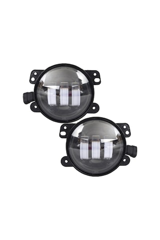 Suofeng 4 İnç Siyah Kapak Led Far Tek Adet - Jeep Wrangler Jk/jku/cj/lj/tj, Hummer H1/h2 Uyumlu, Ip67 Su Geçirmez, Parlak Isık, Kolay Kurulum