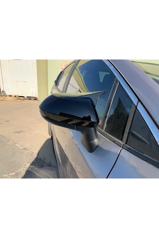 Toyota Corolla Uyumlu 2019+ Batman Ayna Kapağı - Piano  Black