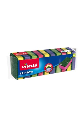Ekonomik Bulaşık Süngeri, 10&apos Lu Ekonomik Paket, Rainbow 81937901
