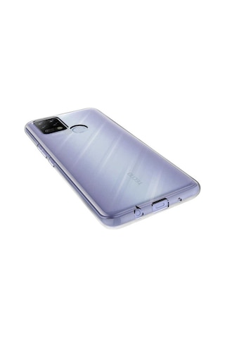 Tecno Pova Kılıf Zore Süper Silikon Kapak Renksiz
