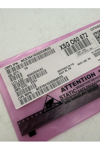 Onsemi Ncs7041d3g050r2g Amplifikatör 10 Adet