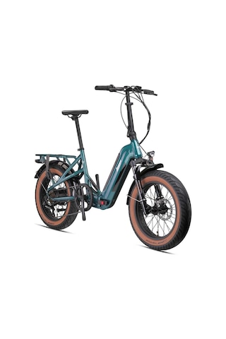 Loop Coaster Hidrolik Frenli Elektrikli Katlanır Bisiklet Kırmızı