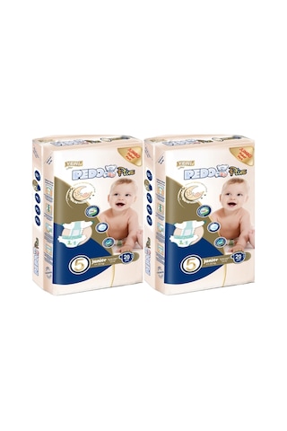 Pedo Plus Bebek Bezi 5 Numara 11-25kg Junior 40 Adet 2'li
