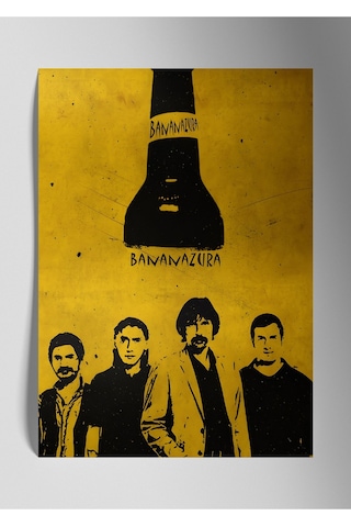 Behzat Ç. Bananazura - Metal Poster Tablo