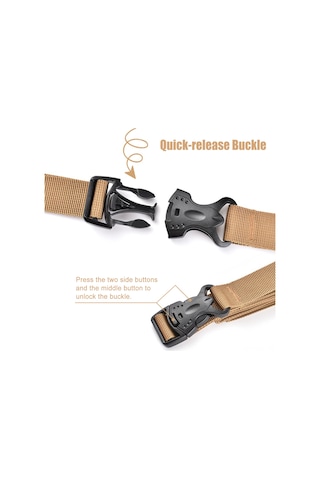 Padalink Kahverengi Kamp Turizm Paketleme Kayışları - 4 Adet 135x2.5cm Pp Kumaşlı Taşıma Bağlama Aletleri