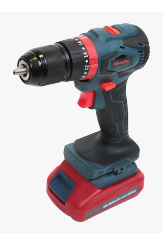 Wonder WAM24S 20V 2.0AH Li-ion Çift Akülü Kömürsüz Darbeli Matkap