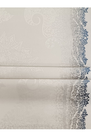 Woolen Halı Delüxe Viscon Akrilik Salon Halısı 6501 Mavı Renkli