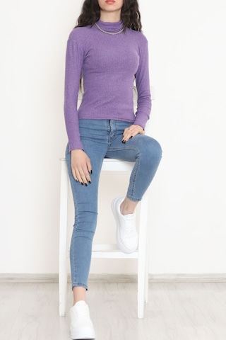 Buyers Butik - Balıkçı Yaka Body Mor - 8338.1567. 001