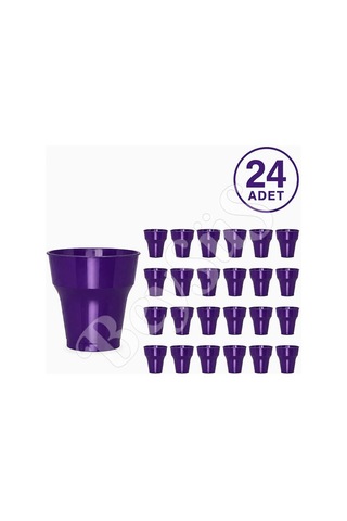 Parti Plastik Bardak 24lü Mor Diğer