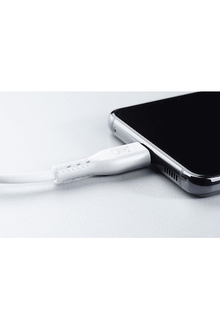 Cellularline Lightning 0.6 M Data Kablosu Beyaz