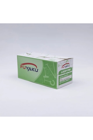 Fuyaku 9" Elle Geçmeli Kılçık Etiketleme Plastiği Şeffaf 5.000 Adet