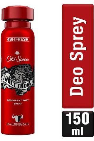 Old Spice Wolfthorn 48H Erkek Sprey Deodorant 150 ML