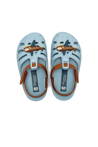İpanema Summer Çocuk Sandalet Açık Mavi-Kahve 19/29 DD0451 Çok Renkli