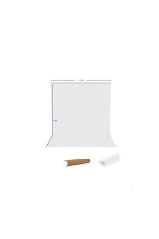 Deyatech Pvc White Screen Beyaz Fon Perde 1.5x2 m Fotoğraf ve Ürü