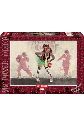 Art Puzzle 1000 Parça Şeytan Mı Melek Mi 4355