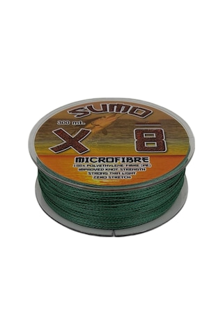 Effe Sumo X8 Ip Misina 300M Polietilen Microfiber Ip Misina Yeşil