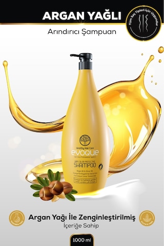 Argan Yağlı Arındırıcı Şampuan