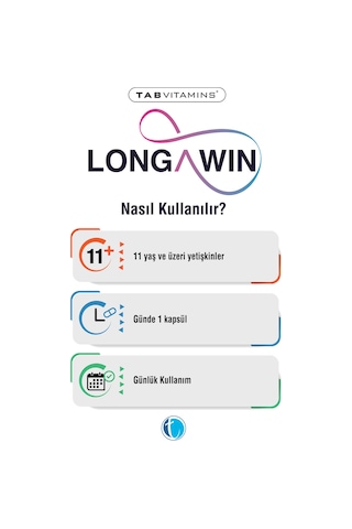 Tabvıtamıns Longawın 30 Kap.