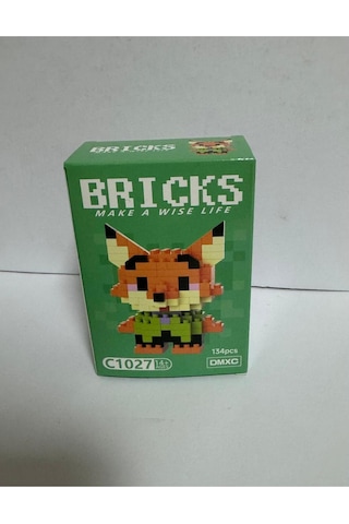 Mini Bricks Figür Parçalı Yapı Oyuncağı Dekoratif Koleksiyon Figürü C1027