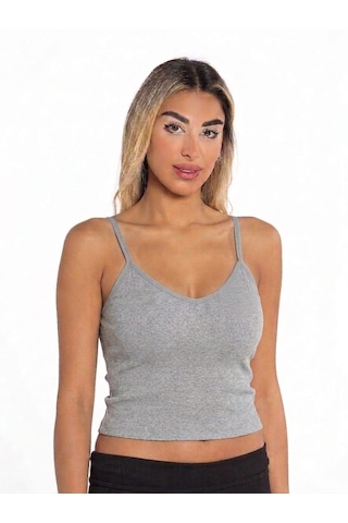 Defnem 8102 Pedli Kaşkorse Crop Gri