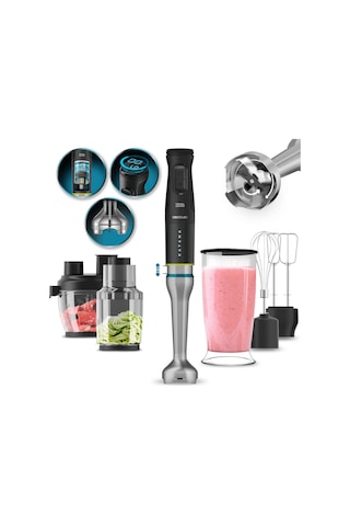 Cecotec Katana 15 Totaldestroy 1500 W Full B Screen Blender Seti Gri - Siyah