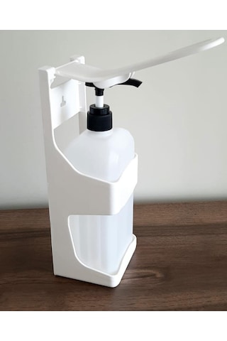 Dezenfektan Dispenseri Kol İle Kullanım 1000ml Kapasite Şişe Dahi