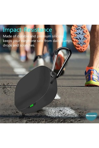 Microsonic Jbl Uyumlu Wave 300 Mat Silikon Kılıf Siyah