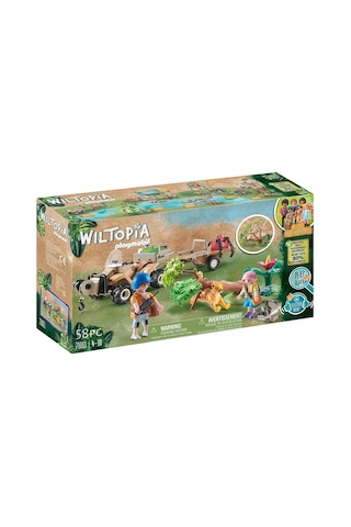 Playmobil Wiltopia Hayvan Kurtarma Aracı - 71011