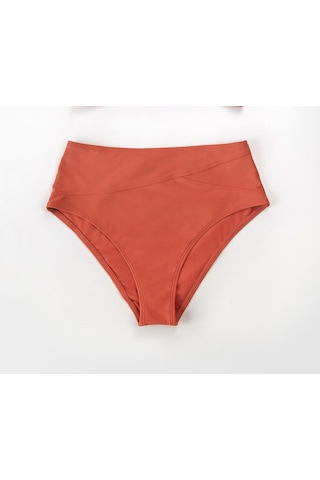 Angelsin Yüksek Bel Bikini Altı Kırmızı