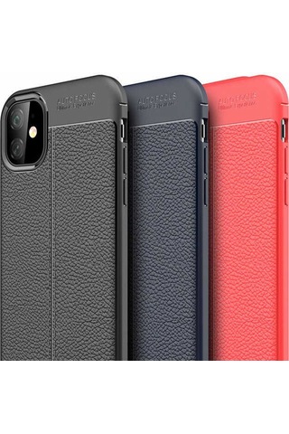 Apple Uyumlu iPhone 11 Kılıf Zore Niss Silikon Kapak Lacivert