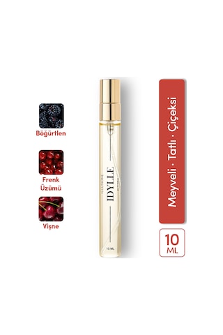 Idylle Edp Kadın Seyahat Boy Parfüm 10ml Meyveli-şekerli-çiçeksi Vişne, Ahududu, Yasemin, Paçuli