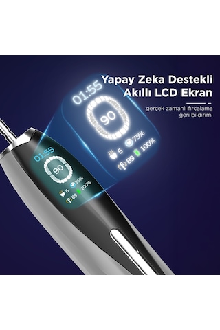 Fabcio Mysmile Sonic Pro Aı Şarjlı Diş Fırçası Şarjlı