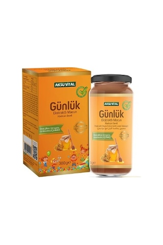 Aksu Vital Günlük Ekstraktlı Havlıcan İlaveli Macun 300 G