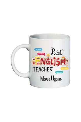 Ingilizce Öğretmenine Isimli Set - Öğretmenler Günü Hediyesi
