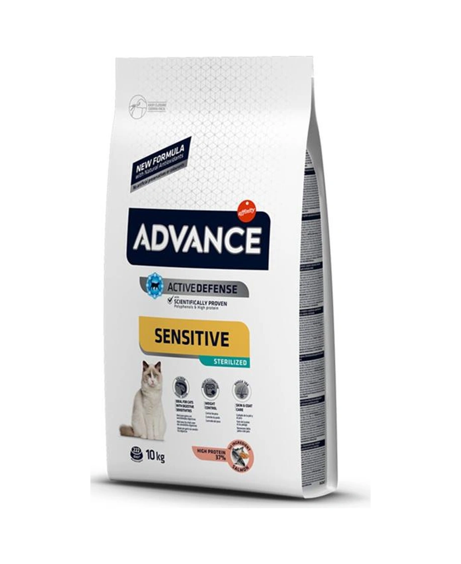Advance Sterilized Kısırlaştırılmış Somonlu Kedi Maması 10 KG