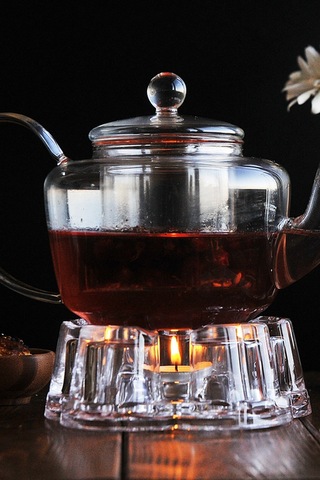 Taşev Folium - Süzgeçli Demlik 800 Ml T1619 Şeffaf