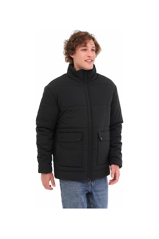 Kinetix Ml Alger Coat 5pr Siyah Erkek Kısa Kaban 000000000102027798 Siyah