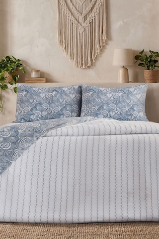 Doqu Home Akdeniz Easy Cotton Nevresim Takımı Tek Fırenze Mavi