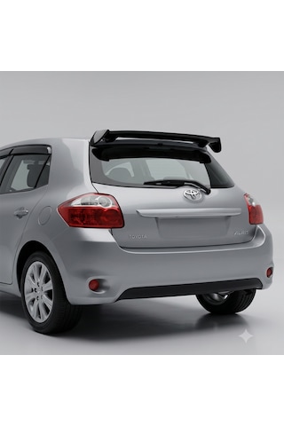 Toyota Auris 2007-2012 Üniversal Spoiler Boyasız Plastik