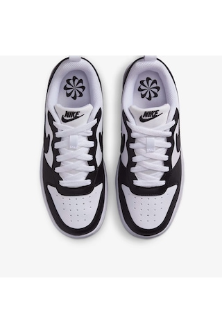 Nike Court Borough Low Recraft Gs Kadın Beyaz Spor Ayakkabı Dv5456-131 Siyah